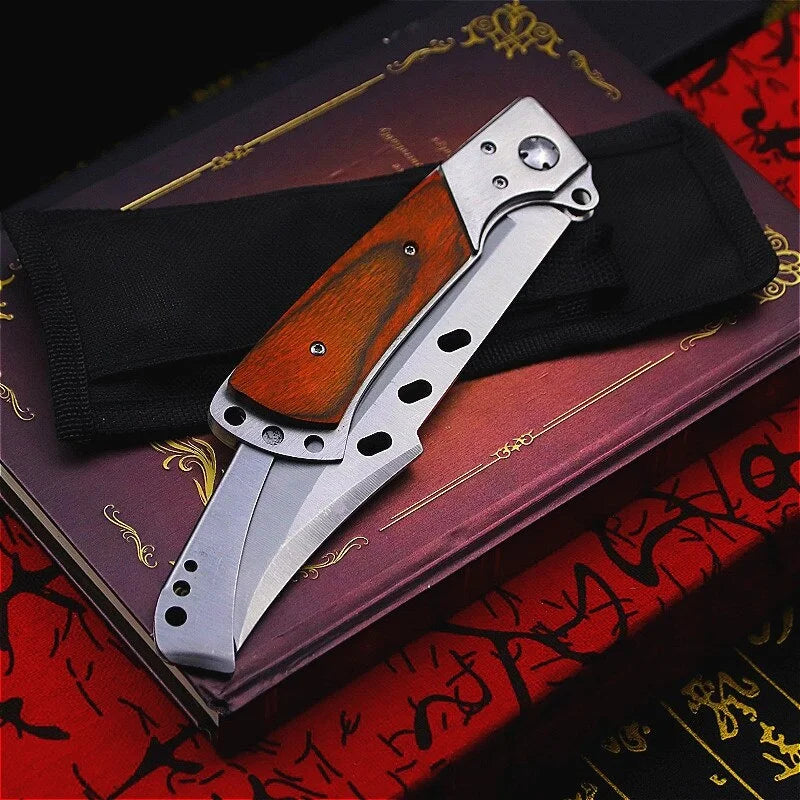 Force Rainbow Tactical Folding Knife With Satin Finish Blade