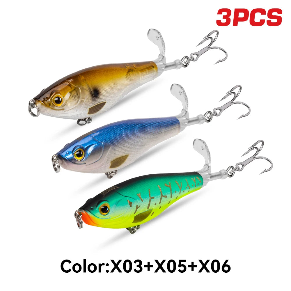 Kingdom Topwater Artificial Lures For Bass Trout And Pike