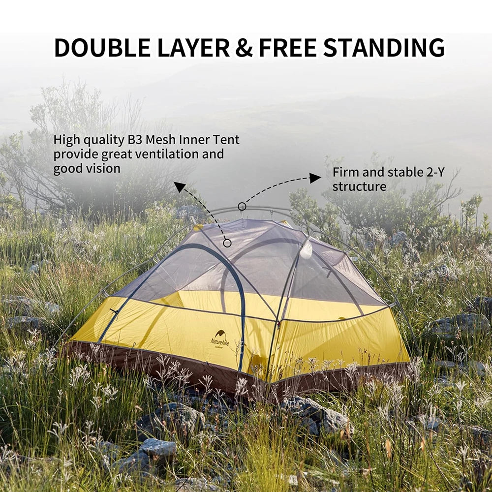 Naturehike Star River Ultralight Double Layer Waterproof Camping Tent
