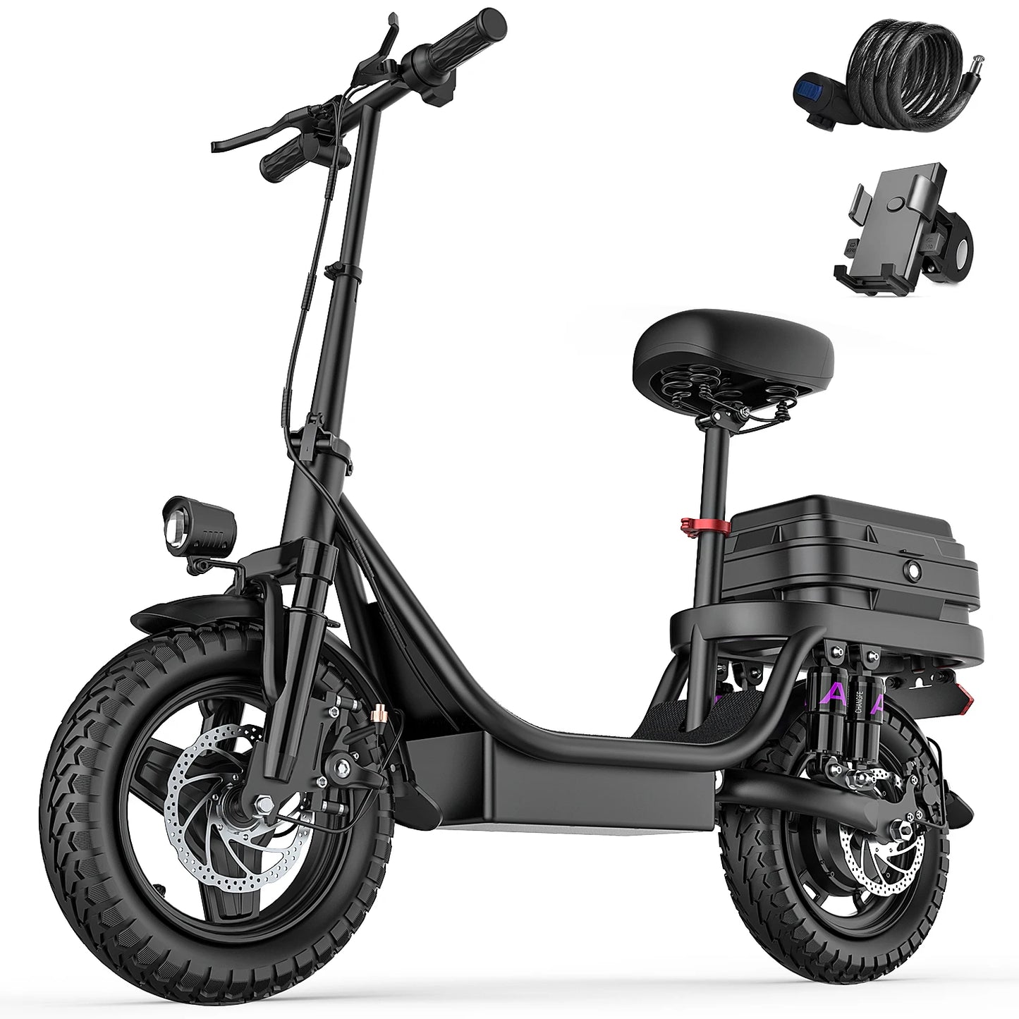 Uplee GQ8 Folding Electric Bike With 500W Brushless Motor
