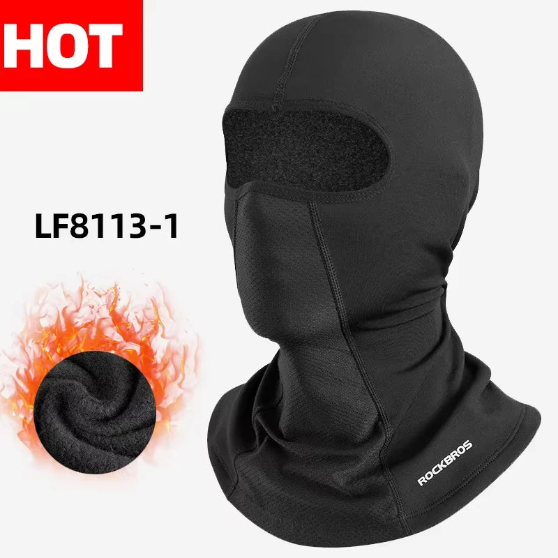 Rockbros Thermal Windproof Winter Face Balaclava For Cycling And Hiking
