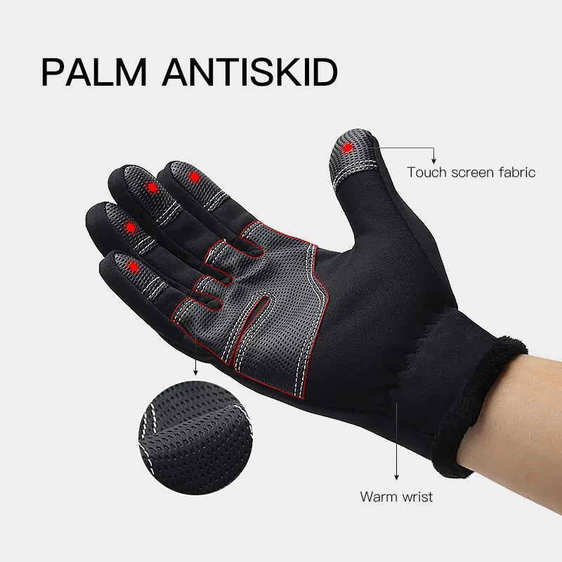 Vilico Thermal Touchscreen Winter Gloves Waterproof Windproof Cycling