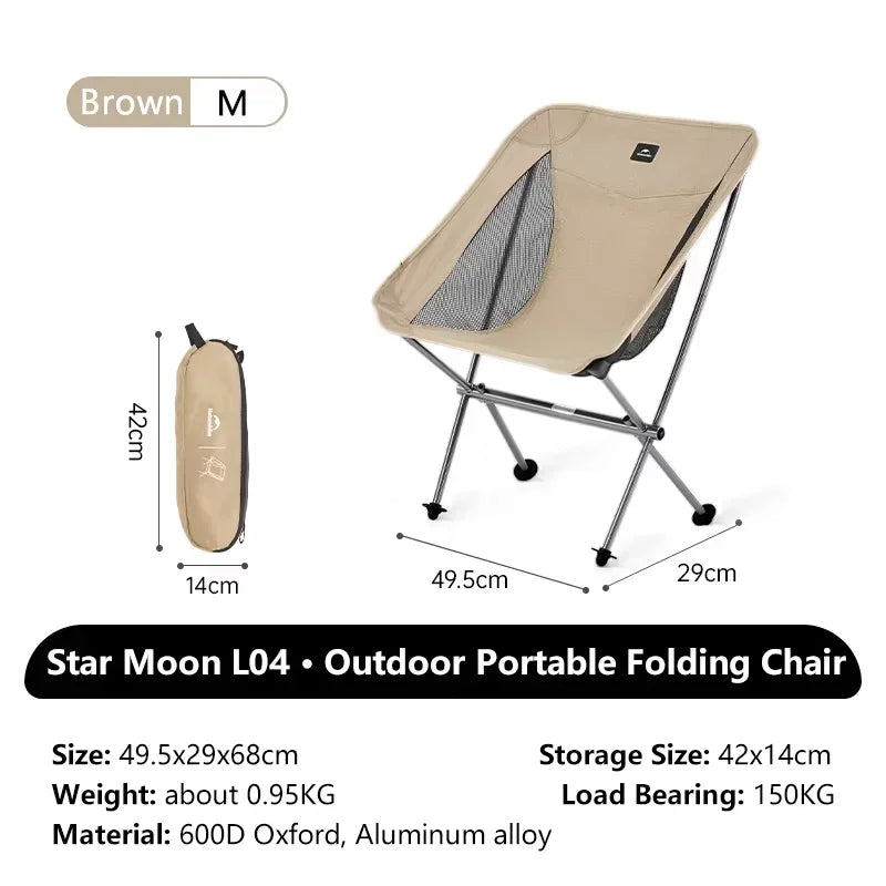 Naturehike Ultralight Aluminum Folding Chair For Outdoor Camping