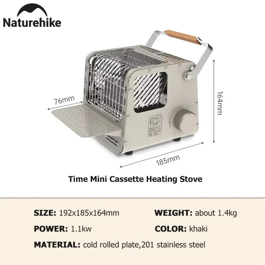 Naturehike Portable Mini Cassette Heating Stove For Outdoor Camping