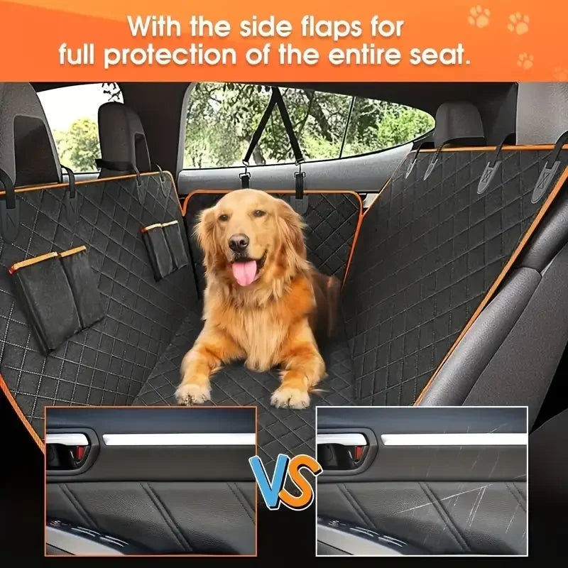 Waterproof Dog Car Seat Cover Featuring Durable Scratch Resistance