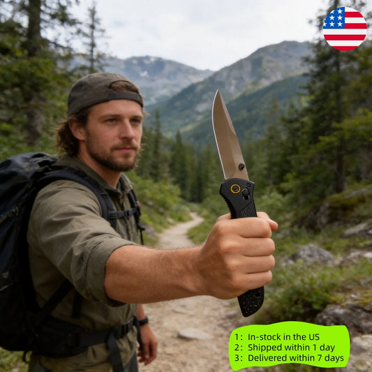 HX Outdoors 9Cr18MoV Stainless Steel Axis Lock Folding Pocket Knife