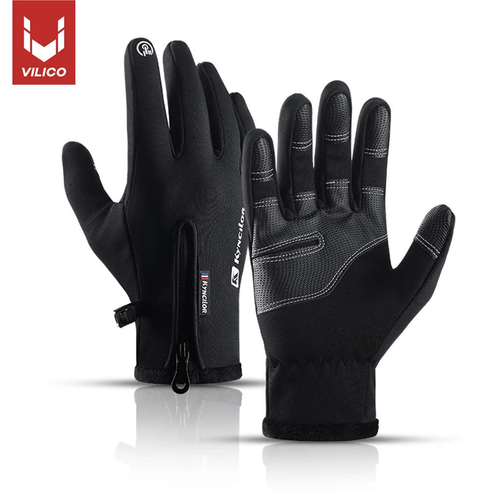 Vilico Thermal Touchscreen Winter Gloves Waterproof Windproof Cycling