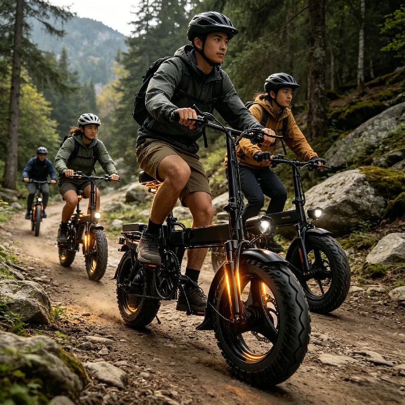 Zefiora 500W Urban Electric Bike Safe Commuter Compact Design