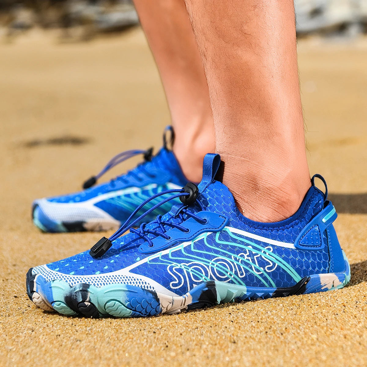 Quick Dry Barefoot Water Shoes Breathable Non Slip Beach Sneakers