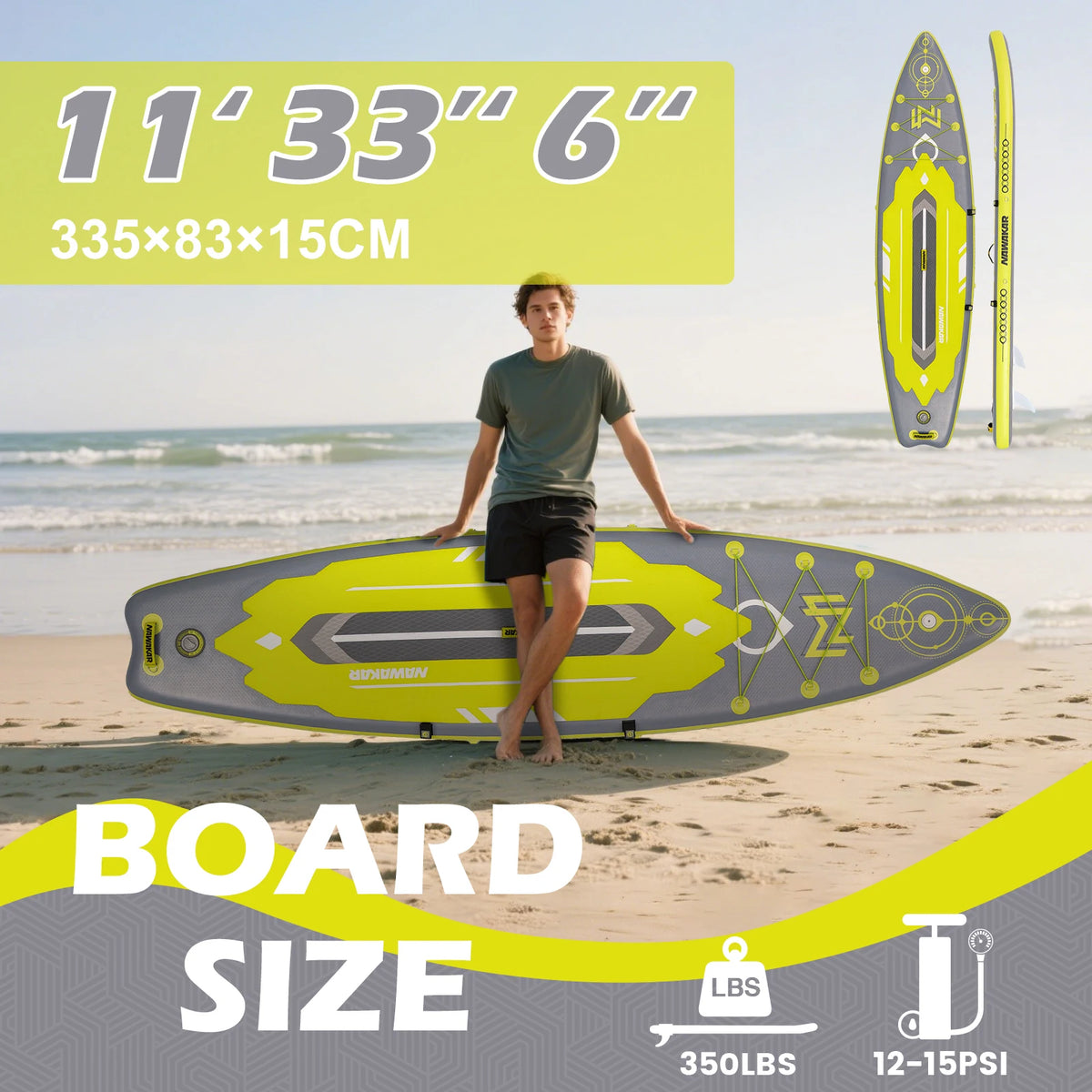 Professional Inflatable Paddle Board With Hydrofoil