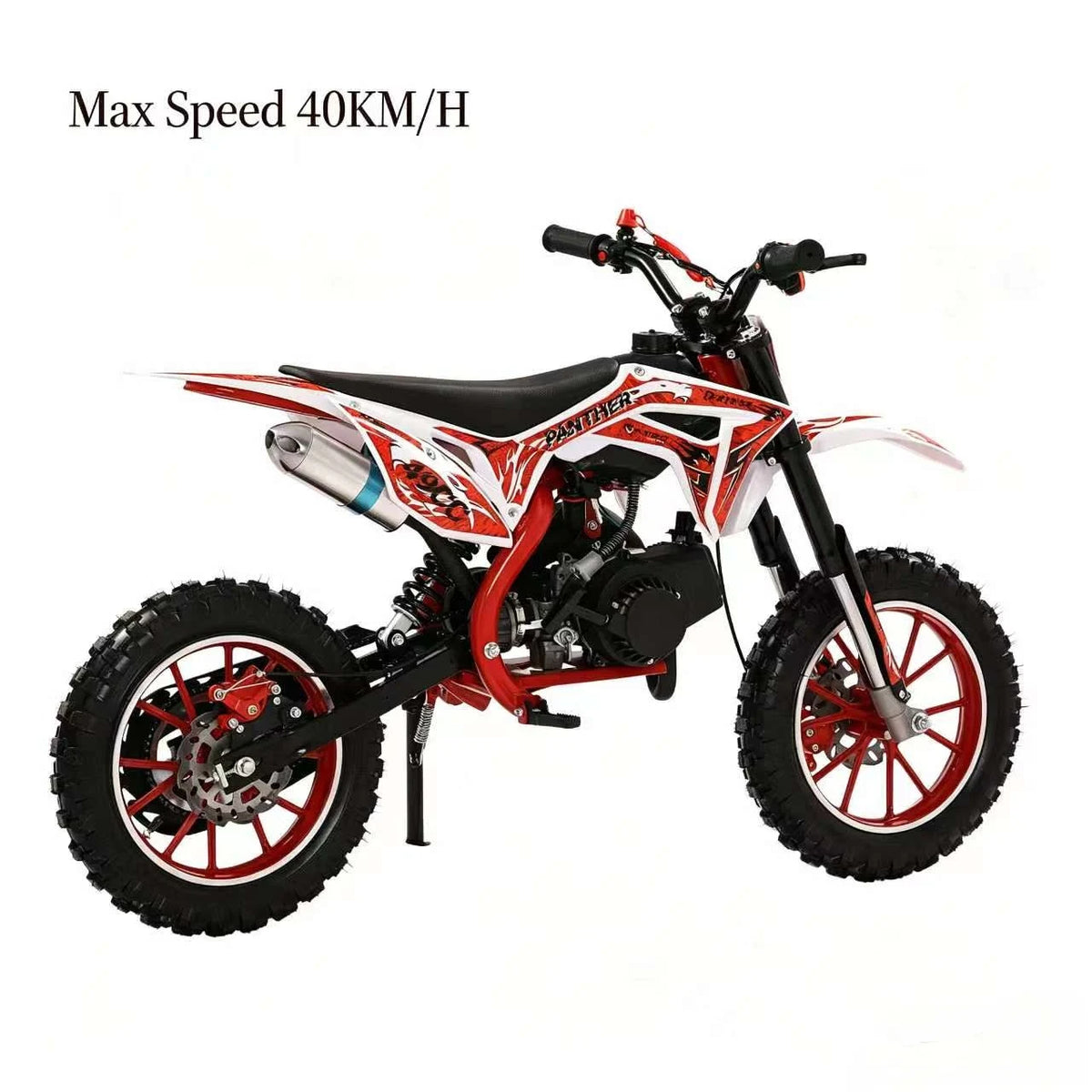 49cc Kids Gas Dirt Bike 2 Stroke Motocross Mini Motorcycle