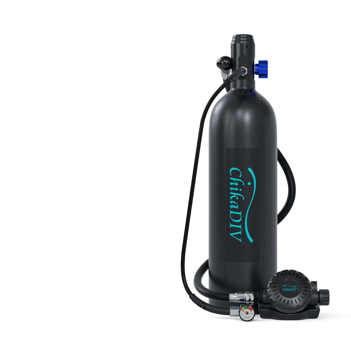ChikaDIV Portable Mini Scuba Tank Backup Dive Cylinder
