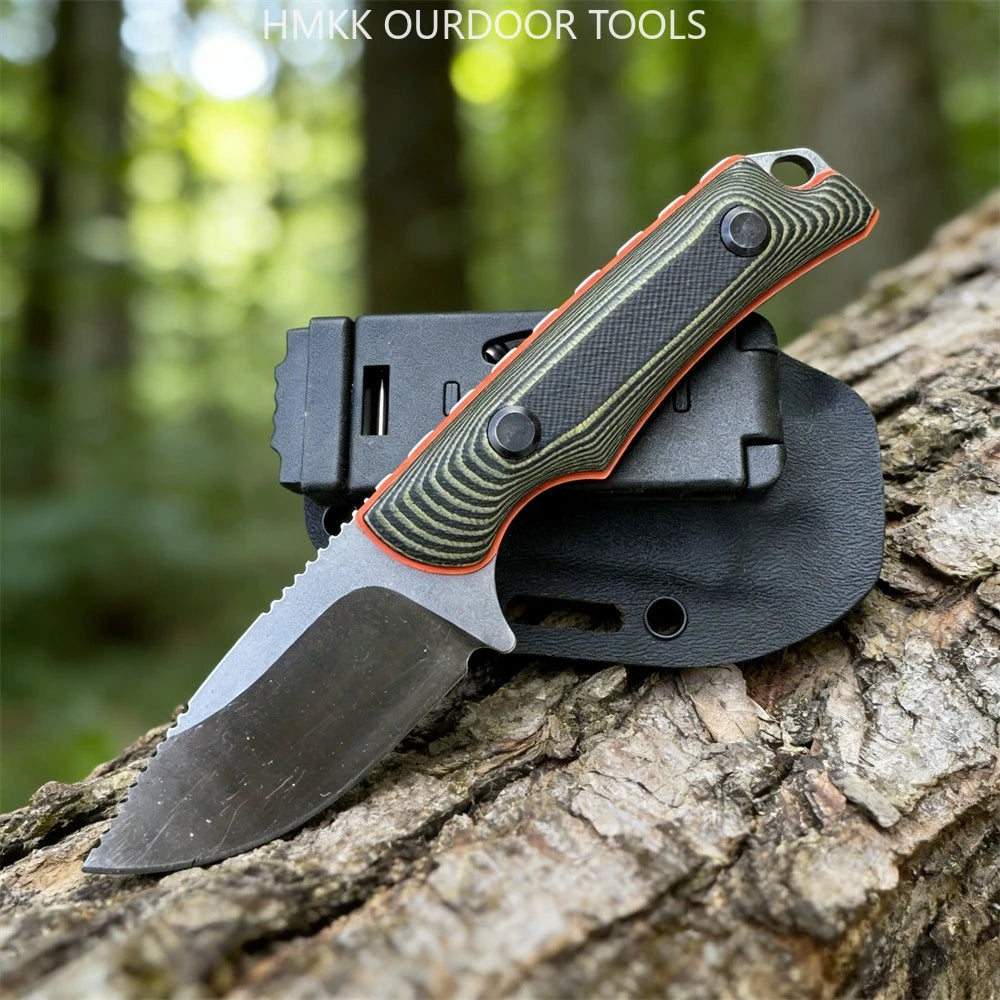 BM 8Cr13Mov Outdoor Fixed Blade Knife With G10 Handle