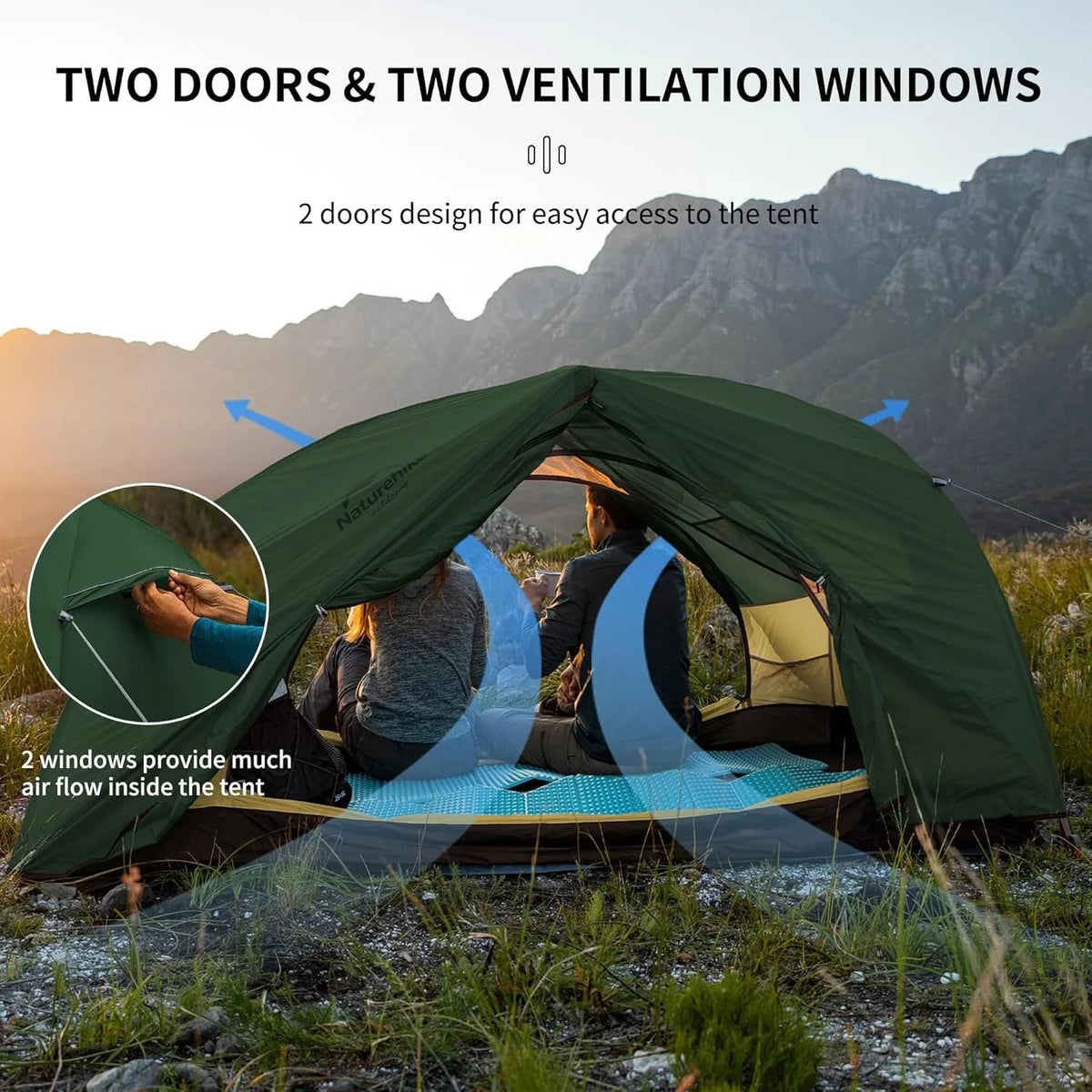 Naturehike Star River Ultralight Double Layer Waterproof Camping Tent