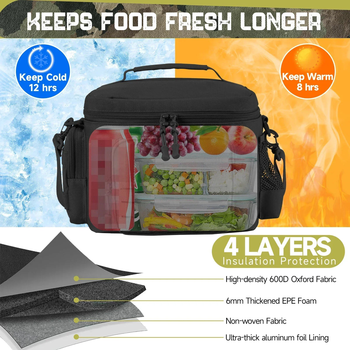 ReFire Gear Tactical Thermal Cooler Bag for Camping and Picnics