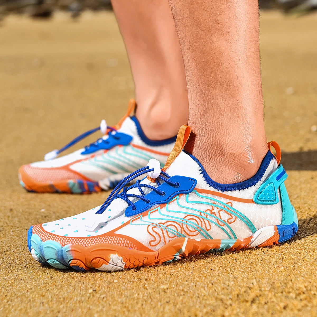 Quick Dry Barefoot Water Shoes Breathable Non Slip Beach Sneakers