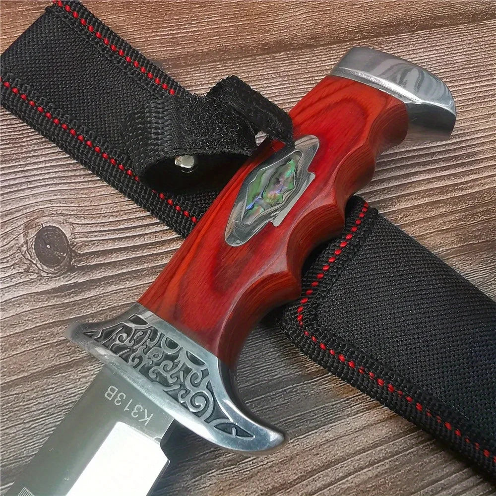 Doom Blade Stainless Steel Fixed Blade Hunting Knife