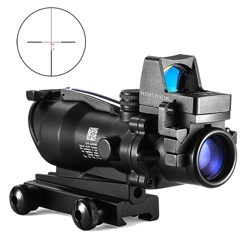 Nabila Tactical 4x32 Variable Dual Sight Rifle Scopes