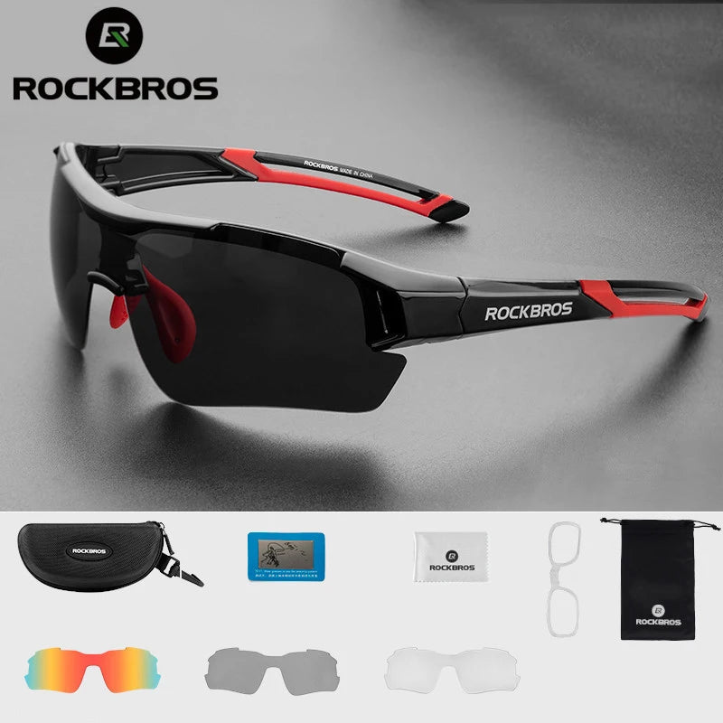 Rockbros Polarized Cycling Glasses For Road And Mountain Biking
