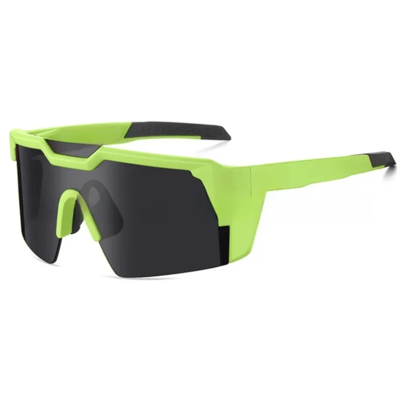 Unisex UV400 Cycling Sunglasses With Square Conjoined Lens