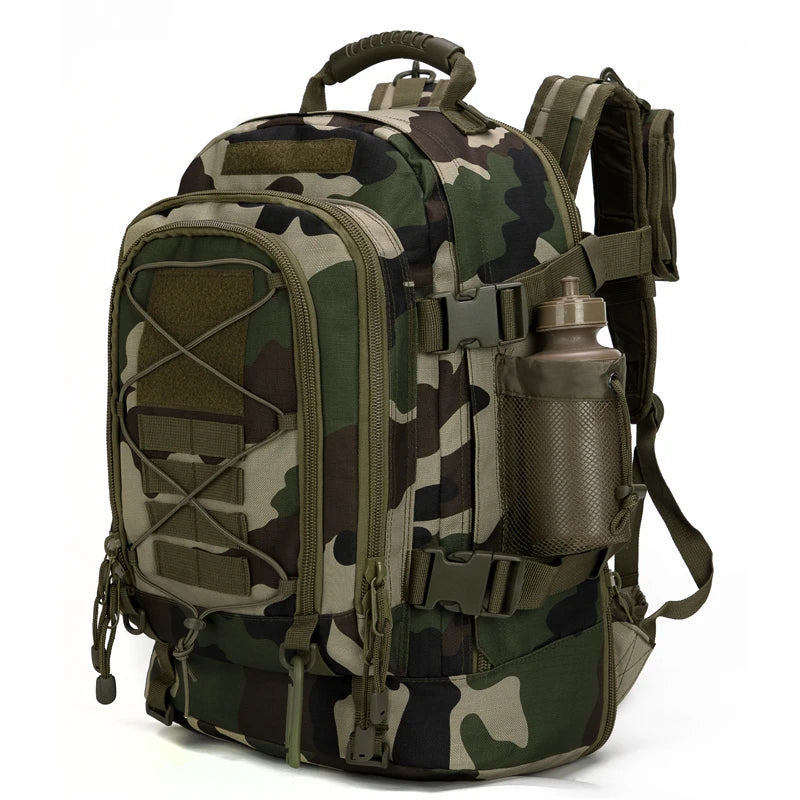 LQARMY Military Tactical Backpack Molle Assault Rucksack For Hiking