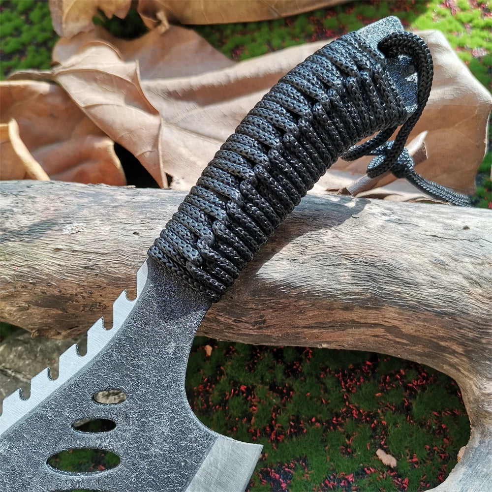 Doom Blade Stainless Steel Survival Hunting Tomahawk Axe
