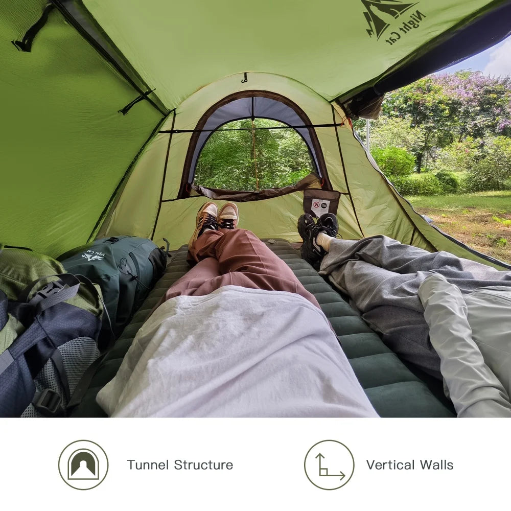 Night Cat Quick Automatic Waterproof Camping Tent With Mosquito Net