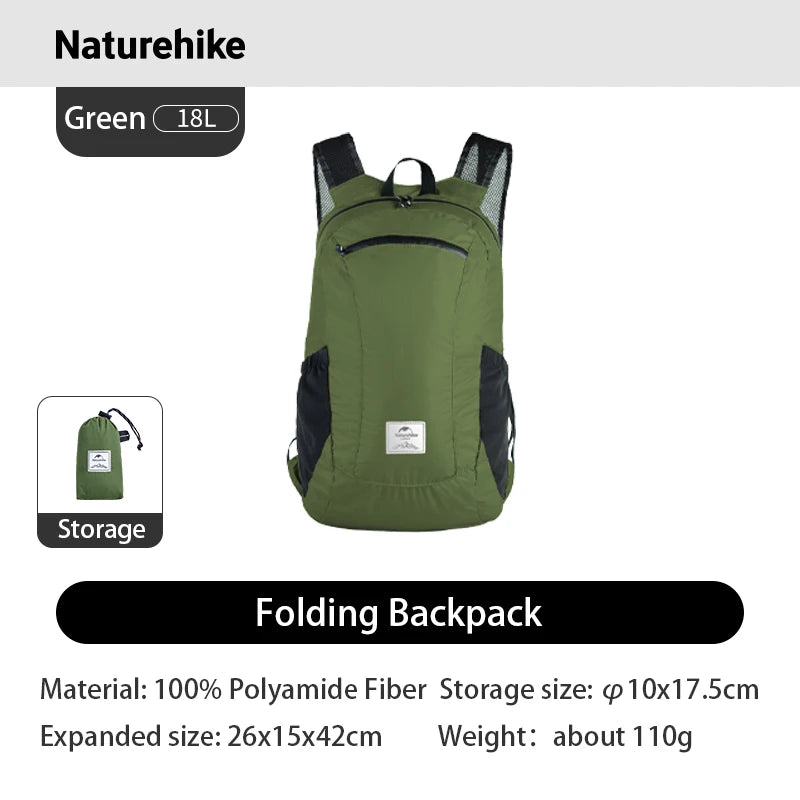 Naturehike Lightweight Waterproof Hiking Backpack For Daily Trekking