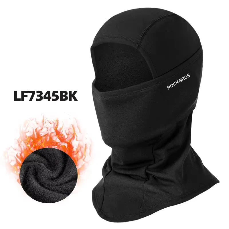 Rockbros Thermal Windproof Winter Face Balaclava For Cycling And Hiking