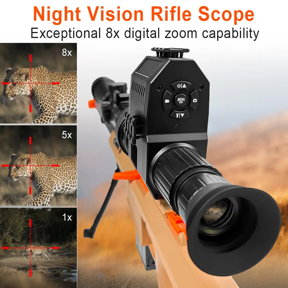 Megaorei AI Zoom Night Vision Rifle Sight With Infrared