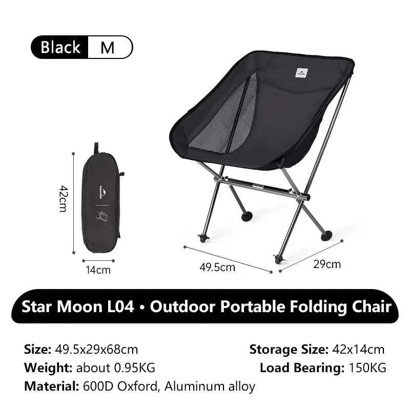 Naturehike Ultralight Aluminum Folding Chair For Outdoor Camping