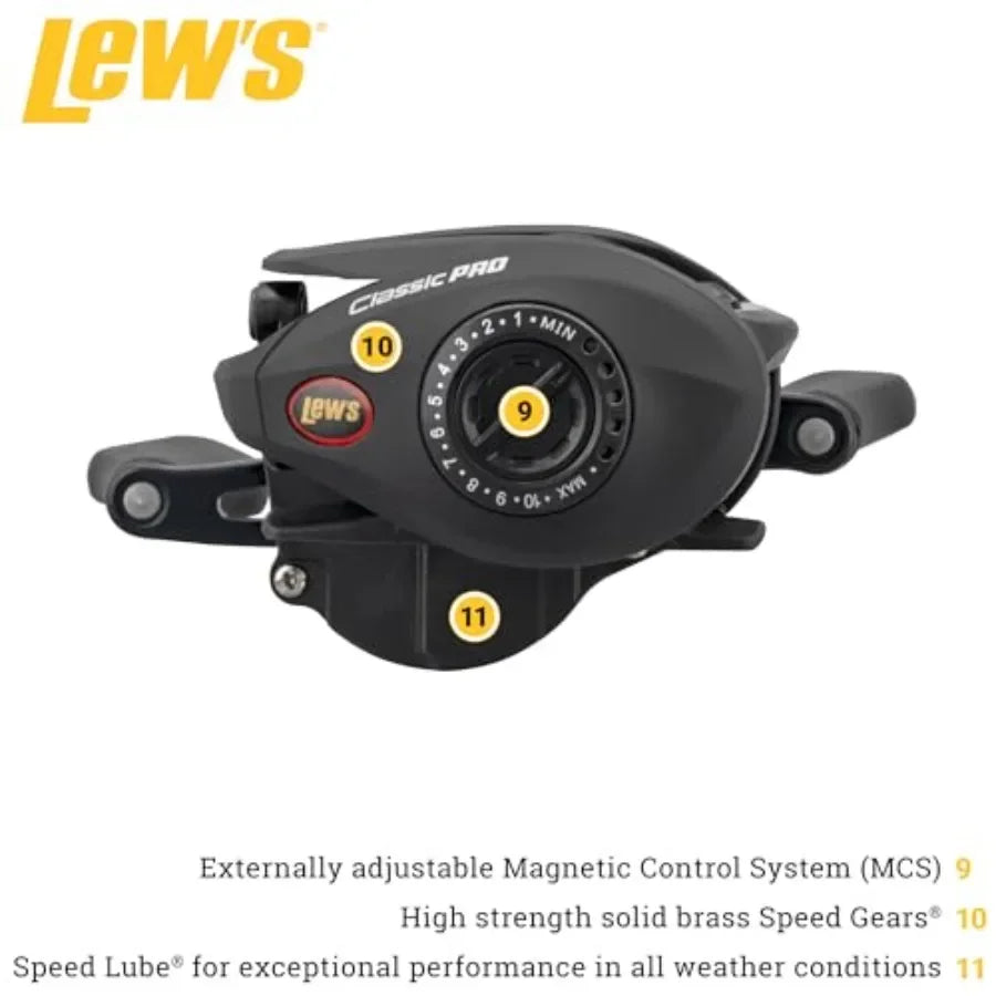 Classic Pro Speed Spool SLP Precision Baitcast Fishing Reel