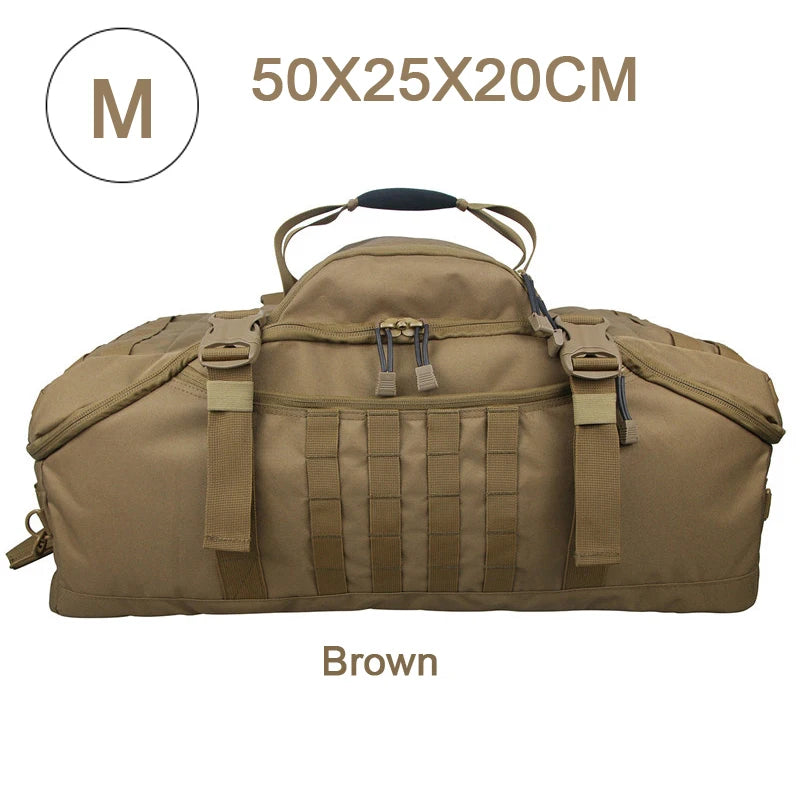 LQARMY Tactical Backpack With Molle Pockets For Travel Hiking
