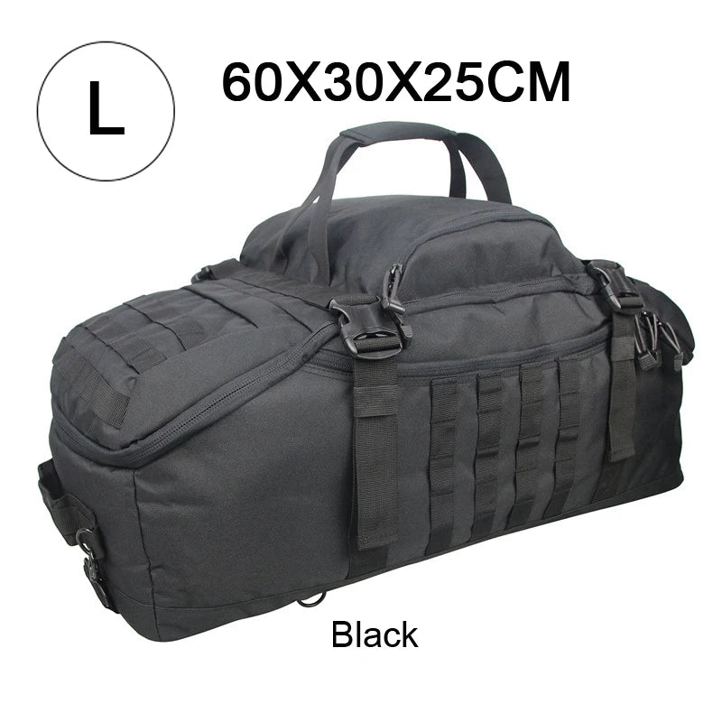 LQARMY Tactical Backpack With Molle Pockets For Travel Hiking