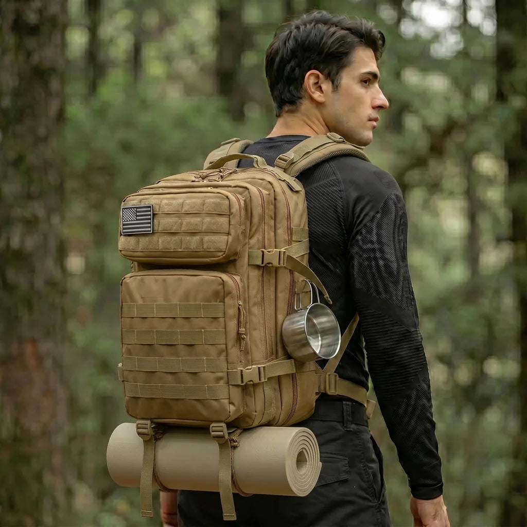 ReFire Gear Tactical Hunting Backpack Featuring Molle Storage And Durability