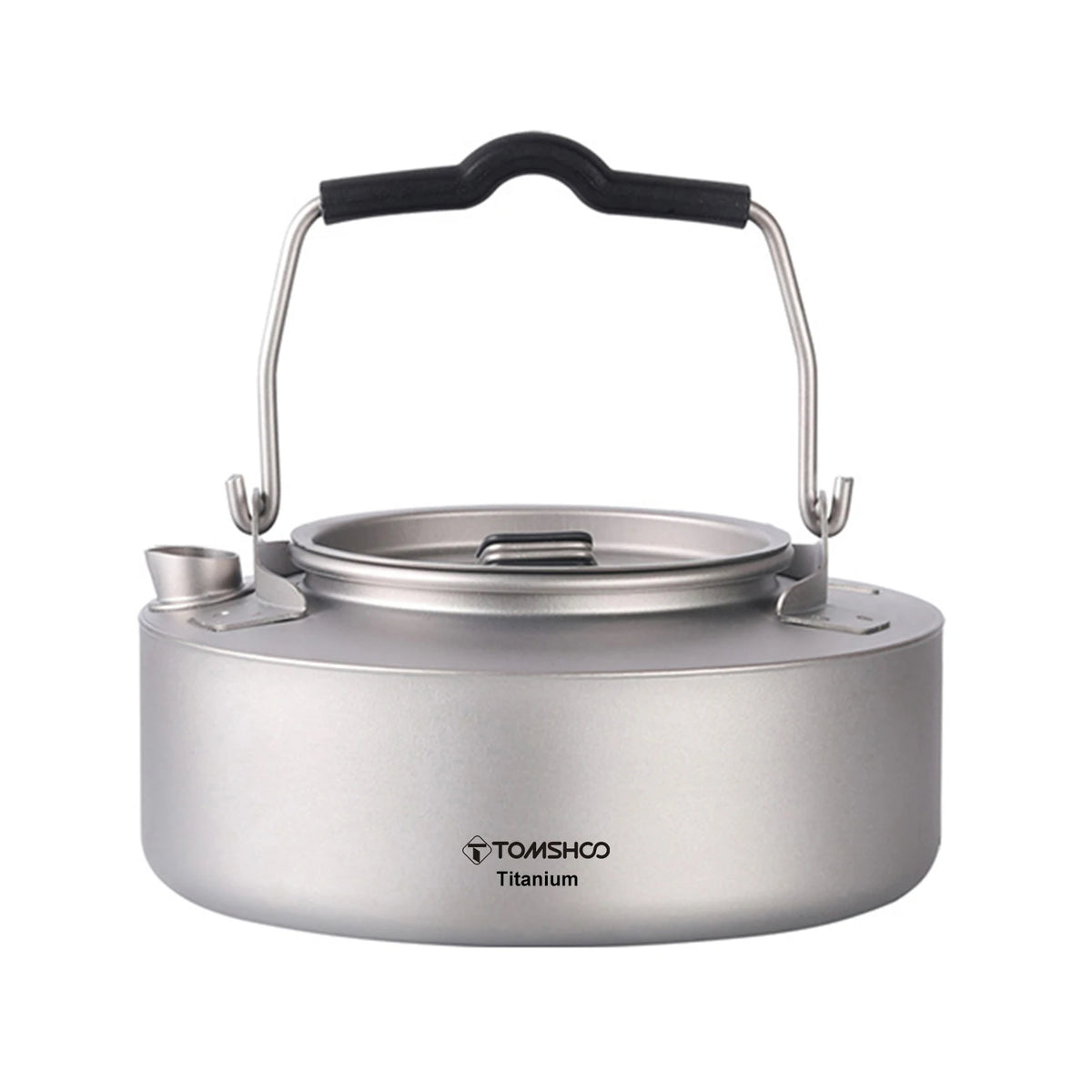 Portable Titanium Camping Ultralight Kettle For Outdoor Hiking And Picnic