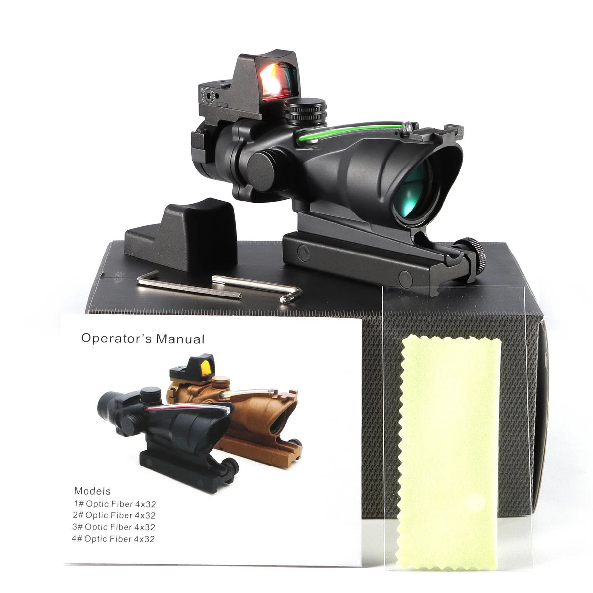 Nabila Tactical 4x32 Variable Dual Sight Rifle Scopes