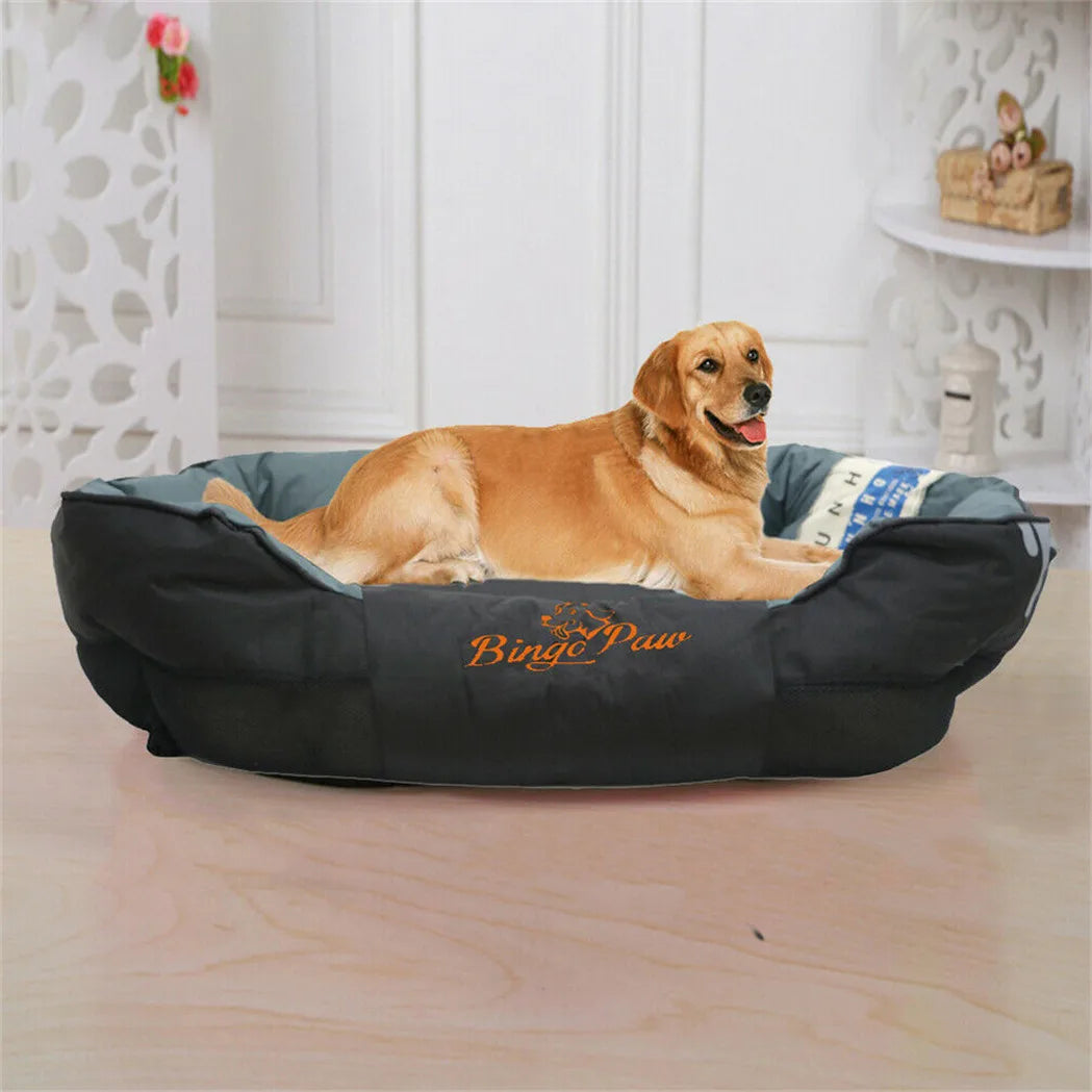 Borwart Orthopedic Waterproof Dog Bed With Removable Cushion
