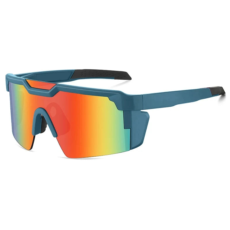 Unisex UV400 Outdoor Sports Cycling Sunglasses With Protective Plastic Frames