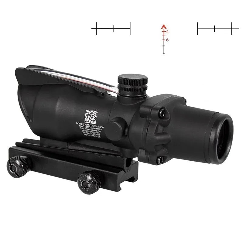 Bestsight 4X32 Hunting Rifle Scope With Illuminated Red Dot Reticle