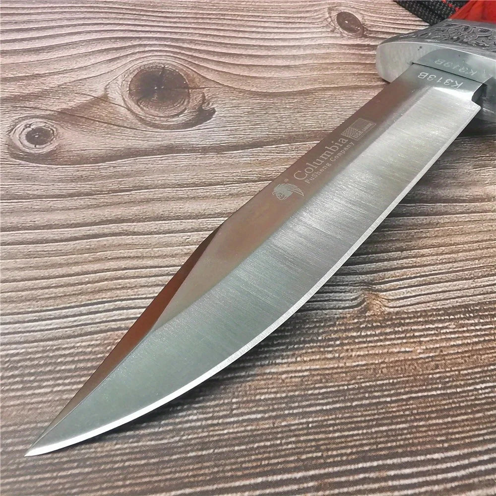 Doom Blade Stainless Steel Fixed Blade Hunting Knife