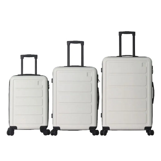 Lightweight Durable ABS Hardshell Luggage Set With Smooth Spinner Wheels