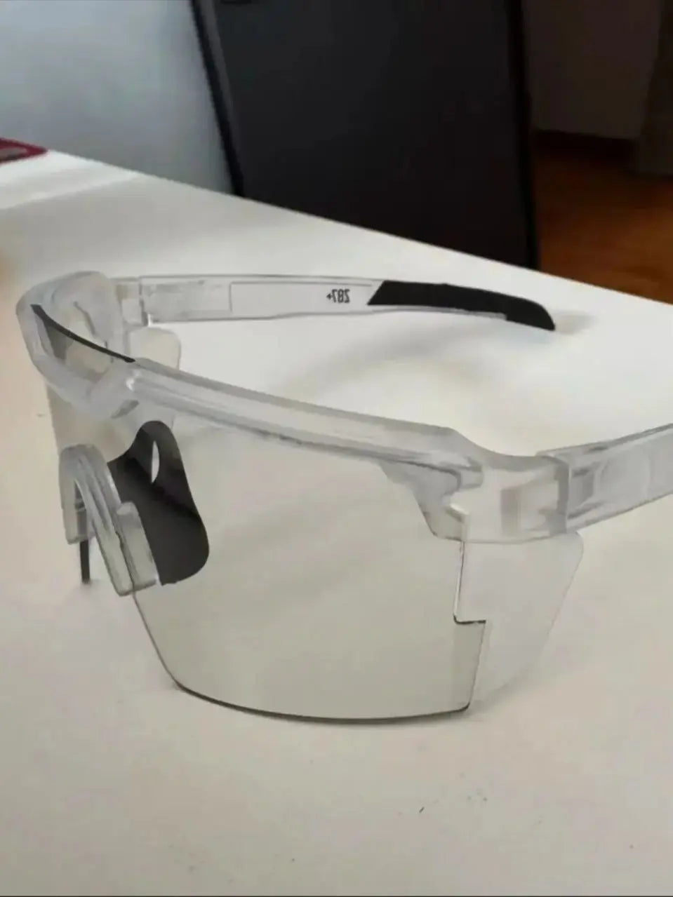 Unisex UV400 Cycling Sunglasses With Square Conjoined Lens
