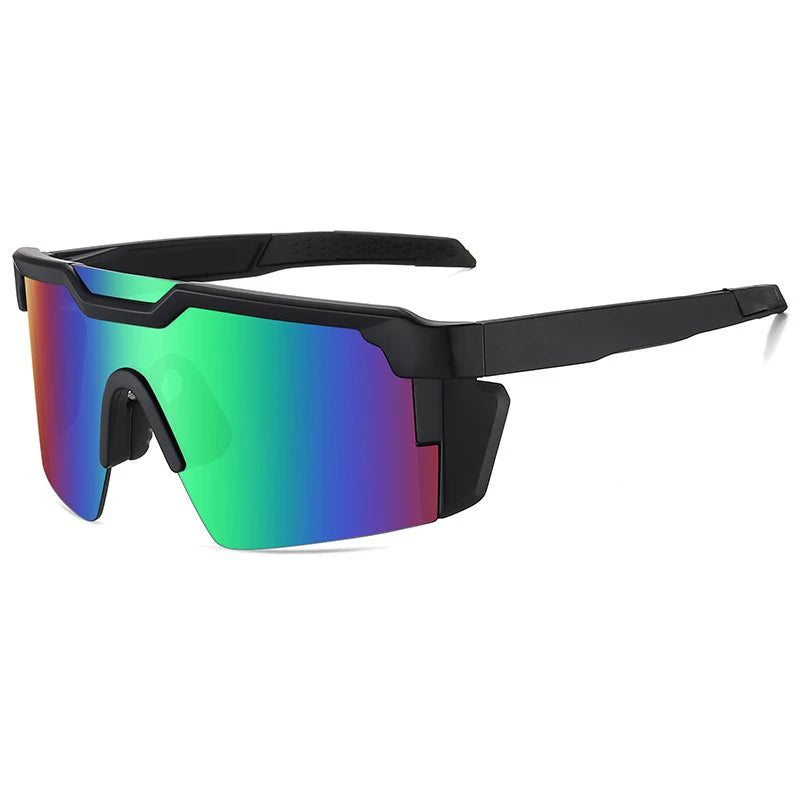 Unisex UV400 Outdoor Sports Cycling Sunglasses With Protective Plastic Frames