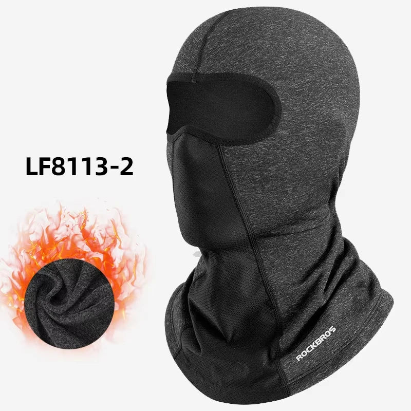 ROCKBROS Winter Thermal Face Balaclava For Cycling And Hiking