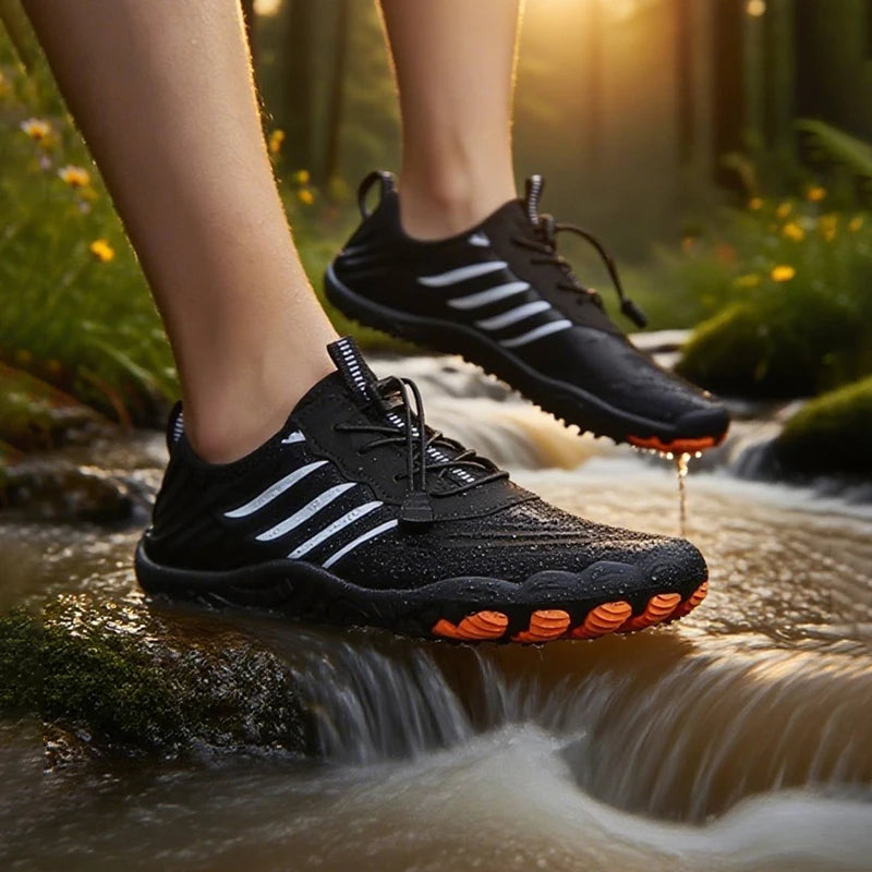 Men Barefoot Water Shoes For Beach Swimming And Hiking Walking