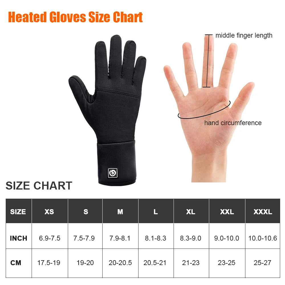 Savior Heated Motorcycle Gloves Rechargeable Waterproof