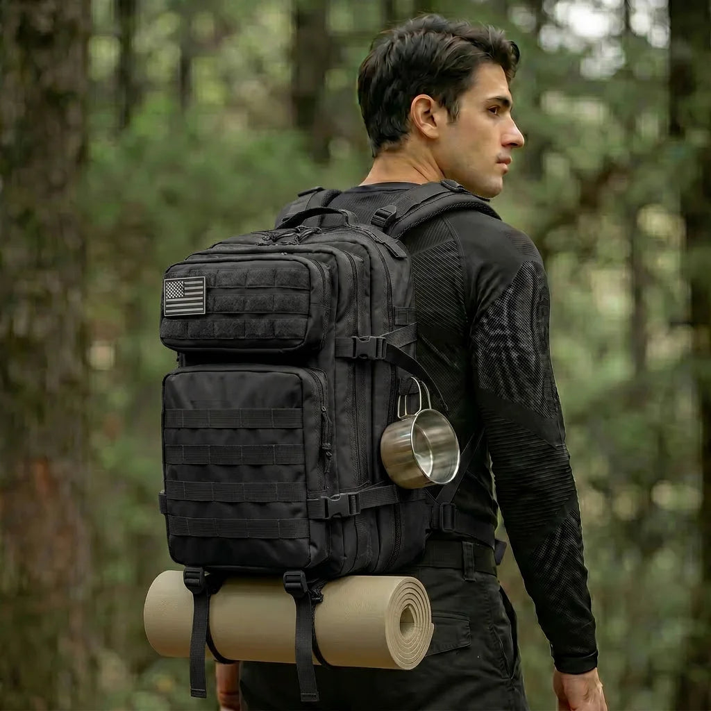 ReFire Gear Tactical Hunting Backpack Featuring Molle Storage And Durability