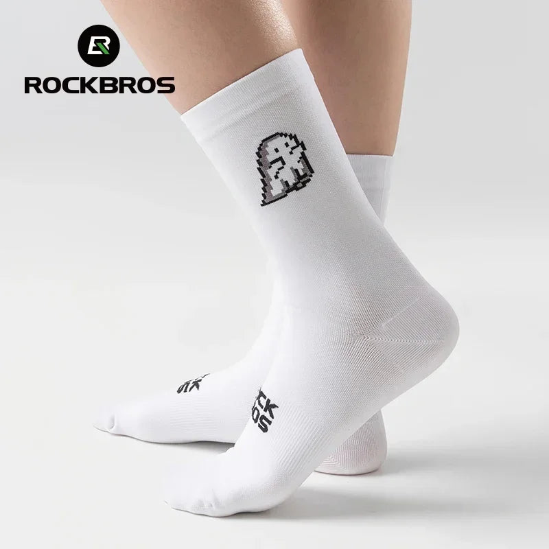 Rockbros Breathable Unisex Athletic Socks For Running And Cycling