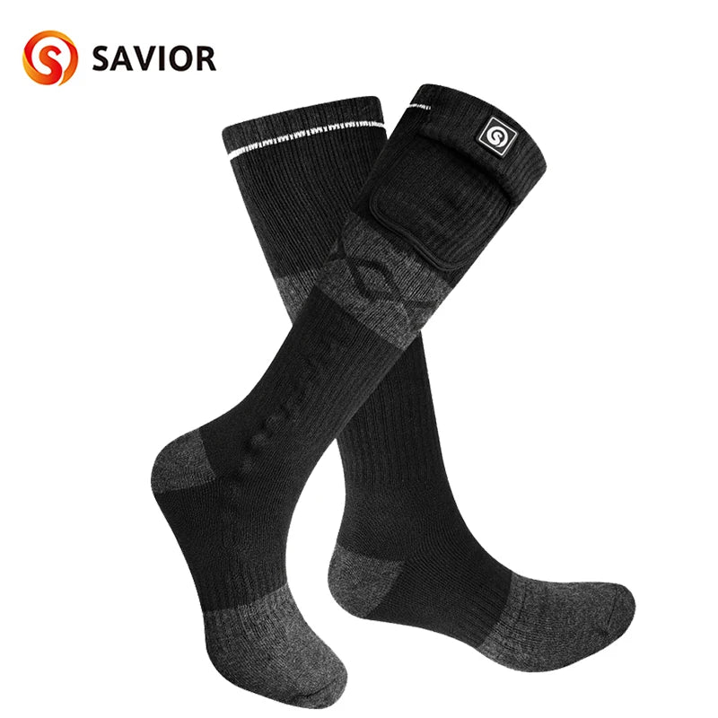 Savior Rechargeable Heated Socks With Three Heat Settings